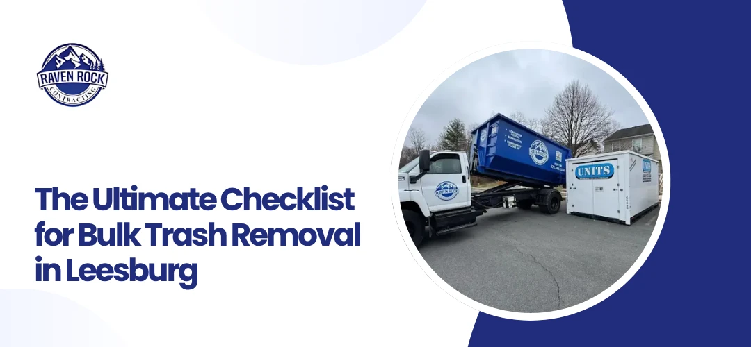 Bulk trash removal Leesburg, VA