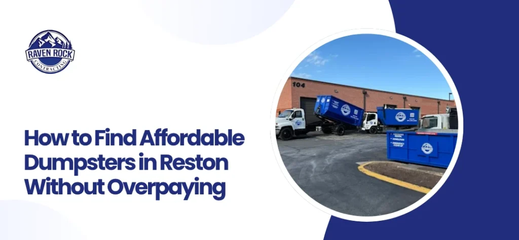 Affordable Dumpsters in Reston