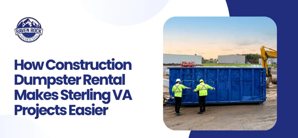 Construction Dumpster Rental Sterling VA