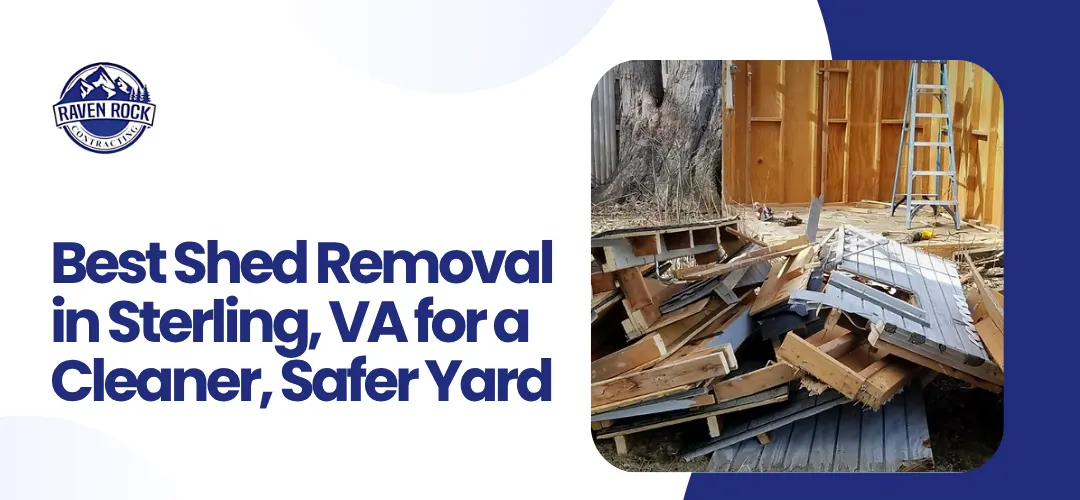 Shed Removal Sterling, VA