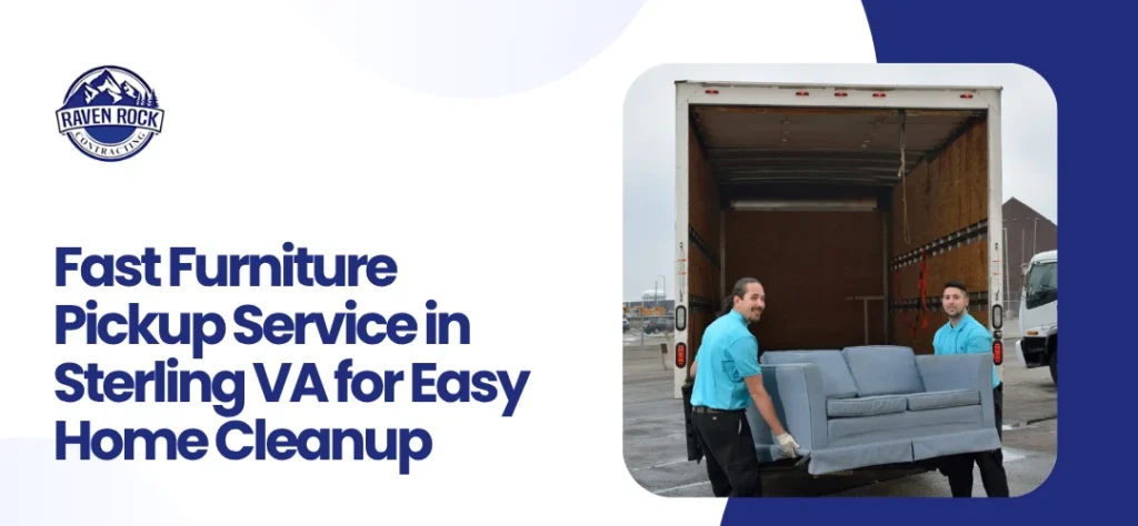 Furniture Pickup Service in Sterling VA