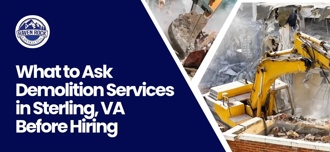 Demolition Services Sterling VA